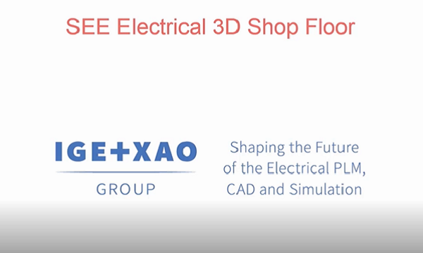 SEE Electrical 3D Shop Floor